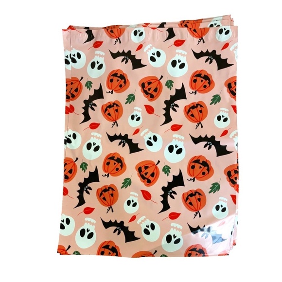Halloween Poly Mailers 14" x 17" Pack of Ten - Picture 1 of 2